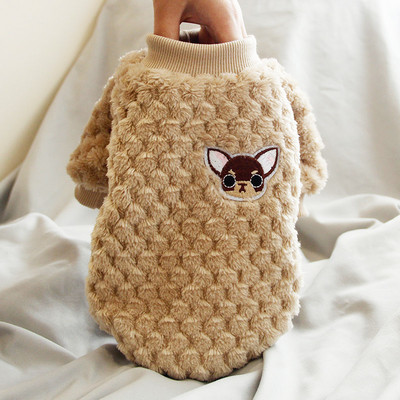 Puha gyapjú kisállat kutyaruha kis közepes kutyáknak macskáknak meleg téli kutyakabát dzseki kiskutya macska ruházat kutyáknak jelmez Chihuahua