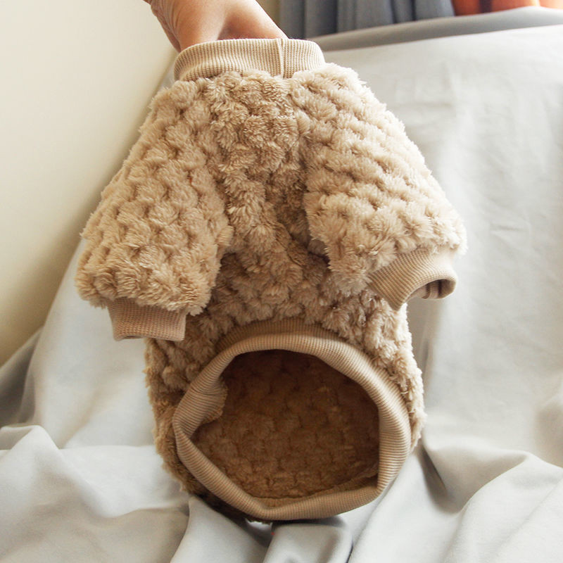 Puha gyapjú kisállat kutyaruha kis közepes kutyáknak macskáknak meleg téli kutyakabát dzseki kiskutya macska ruházat kutyáknak jelmez Chihuahua