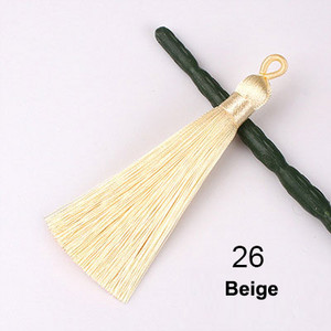 2/5/10GAB 8cm poliestera zīda pušķis vertikāls pušķu dekorēšana amatniecība, DIY rotaslietas mājas dekorēšana šūšanas aizkaru aksesuāri