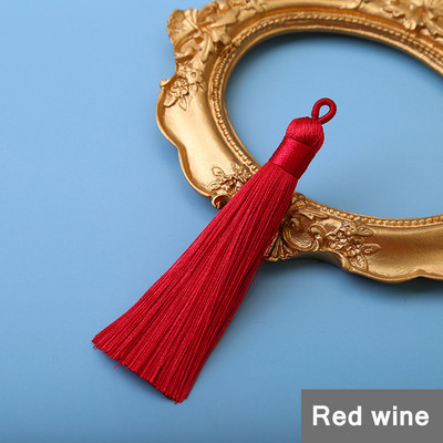 2/5/10GAB 8cm poliestera zīda pušķis vertikāls pušķu dekorēšana amatniecība, DIY rotaslietas mājas dekorēšana šūšanas aizkaru aksesuāri