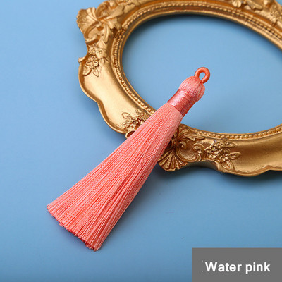 2/5/10GAB 8cm poliestera zīda pušķis vertikāls pušķu dekorēšana amatniecība, DIY rotaslietas mājas dekorēšana šūšanas aizkaru aksesuāri