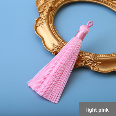 2/5/10GAB 8cm poliestera zīda pušķis vertikāls pušķu dekorēšana amatniecība, DIY rotaslietas mājas dekorēšana šūšanas aizkaru aksesuāri