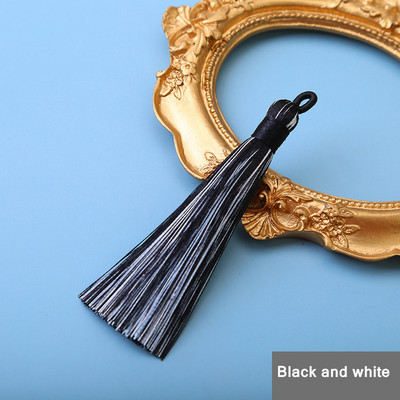 2/5/10GAB 8cm poliestera zīda pušķis vertikāls pušķu dekorēšana amatniecība, DIY rotaslietas mājas dekorēšana šūšanas aizkaru aksesuāri