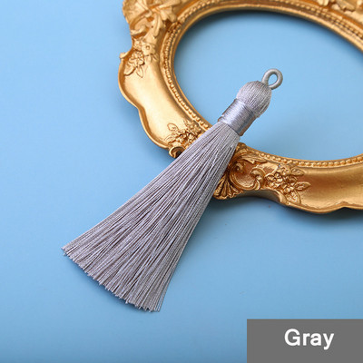 2/5/10GAB 8cm poliestera zīda pušķis vertikāls pušķu dekorēšana amatniecība, DIY rotaslietas mājas dekorēšana šūšanas aizkaru aksesuāri