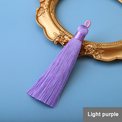 2/5/10GAB 8cm poliestera zīda pušķis vertikāls pušķu dekorēšana amatniecība, DIY rotaslietas mājas dekorēšana šūšanas aizkaru aksesuāri