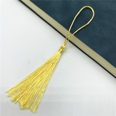 10db 14cm poliészter rojtos bojt Varró függöny Kiegészítők Barkács Kulcstartó Mobil Szíj Medál Bojt Ékszerkészítéshez