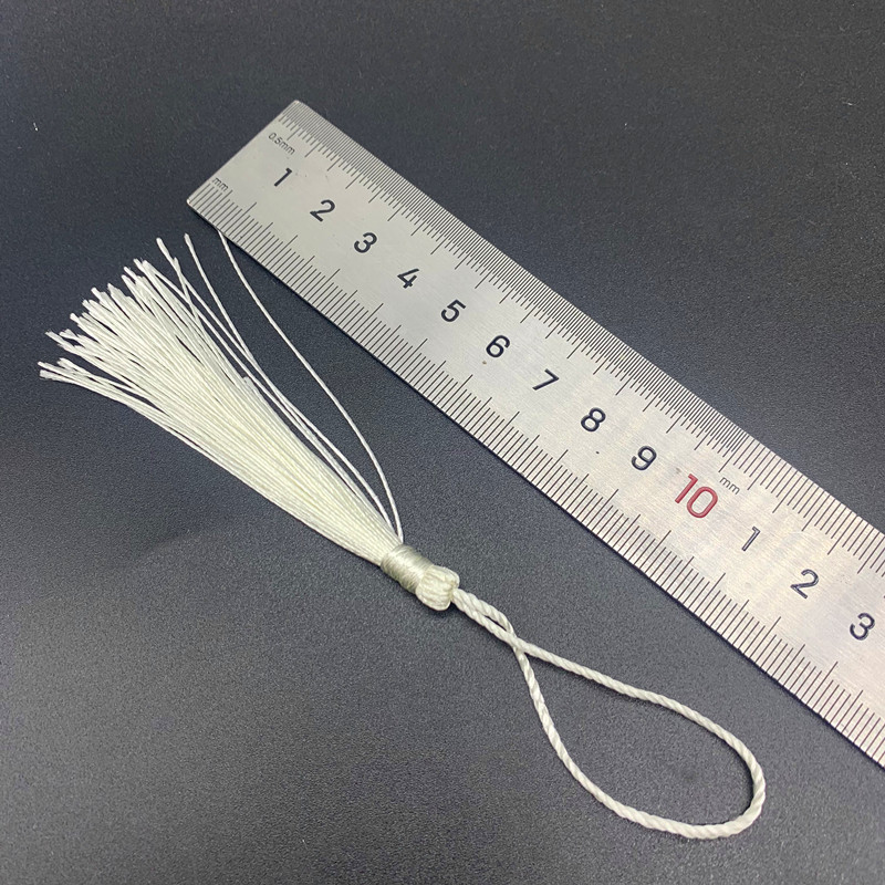 10db 14cm poliészter rojtos bojt Varró függöny Kiegészítők Barkács Kulcstartó Mobil Szíj Medál Bojt Ékszerkészítéshez