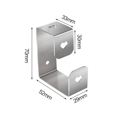 Pie sienas stiprināms vannas izlietnes turētājs āķi Regulējams izlietnes glabāšanas turētājs virtuves vannas istabas izlietnes organizatora plaukti