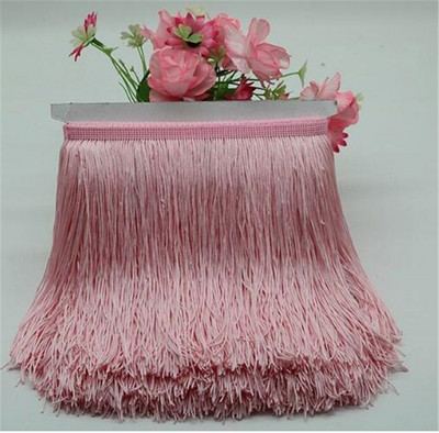 1 μέτρο 20cm Long Fringe Lace Φούντα Πολυεστερική Δαντέλα Διακοσμητική Κορδέλα Λατινική φούστα χορού κρόσσια κουρτίνα για ράψιμο HG02