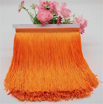 1 μέτρο 20cm Long Fringe Lace Φούντα Πολυεστερική Δαντέλα Διακοσμητική Κορδέλα Λατινική φούστα χορού κρόσσια κουρτίνα για ράψιμο HG02