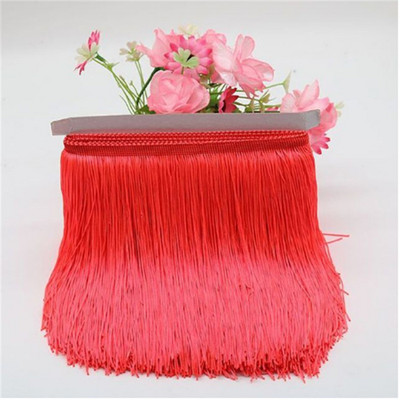 30 cm lungime franjuri dantelă ciucuri poliester dantelă trim panglică dans latino fustă perdea franjuri pentru cusut bricolaj accesorii SAD01