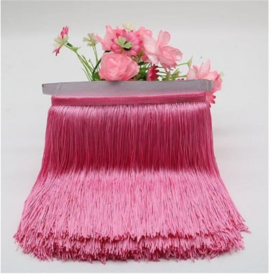 30 cm lungime franjuri dantelă ciucuri poliester dantelă trim panglică dans latino fustă perdea franjuri pentru cusut bricolaj accesorii SAD01