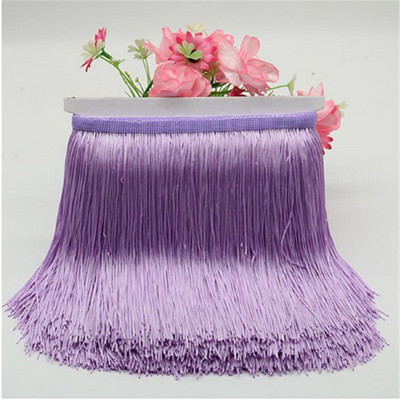 30 cm lungime franjuri dantelă ciucuri poliester dantelă trim panglică dans latino fustă perdea franjuri pentru cusut bricolaj accesorii SAD01