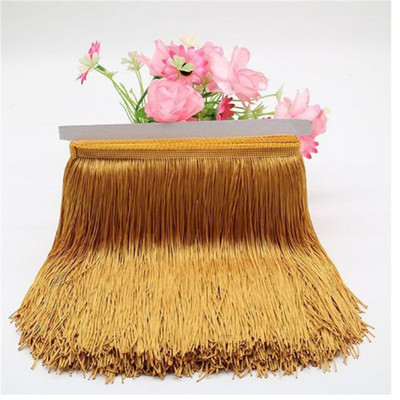 30 cm lungime franjuri dantelă ciucuri poliester dantelă trim panglică dans latino fustă perdea franjuri pentru cusut bricolaj accesorii SAD01