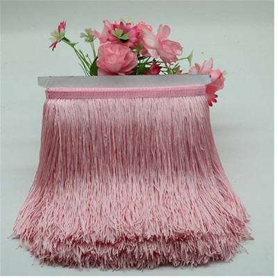 30 cm lungime franjuri dantelă ciucuri poliester dantelă trim panglică dans latino fustă perdea franjuri pentru cusut bricolaj accesorii SAD01