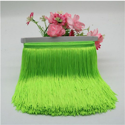 30 cm lungime franjuri dantelă ciucuri poliester dantelă trim panglică dans latino fustă perdea franjuri pentru cusut bricolaj accesorii SAD01