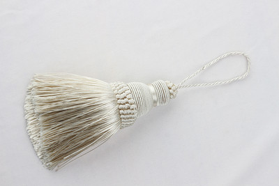 1 τεμ. Φούντα κρεμαστό σχοινί Μεταξωτή φούντα ράψιμο Αξεσουάρ κουρτίνας με κρόσια Φούντες κλειδιά για διακόσμηση ρούχων DIY Embellish