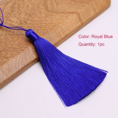 1 db 12 cm-es selyem bojt akasztókötéllel Varró Bang Bojt Díszkulcs Bojtok Függesztett Otthoni Dekorációhoz Barkácsolás