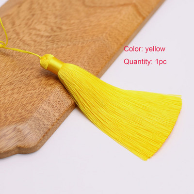 1 db 12 cm-es selyem bojt akasztókötéllel Varró Bang Bojt Díszkulcs Bojtok Függesztett Otthoni Dekorációhoz Barkácsolás