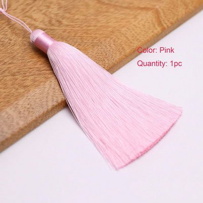 1 db 12 cm-es selyem bojt akasztókötéllel Varró Bang Bojt Díszkulcs Bojtok Függesztett Otthoni Dekorációhoz Barkácsolás