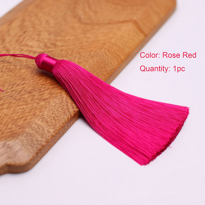 1 db 12 cm-es selyem bojt akasztókötéllel Varró Bang Bojt Díszkulcs Bojtok Függesztett Otthoni Dekorációhoz Barkácsolás