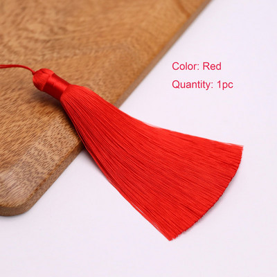 1 db 12 cm-es selyem bojt akasztókötéllel Varró Bang Bojt Díszkulcs Bojtok Függesztett Otthoni Dekorációhoz Barkácsolás