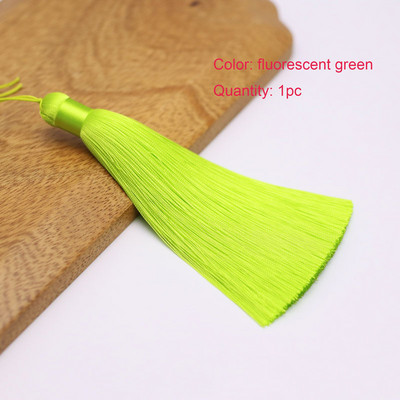 1 db 12 cm-es selyem bojt akasztókötéllel Varró Bang Bojt Díszkulcs Bojtok Függesztett Otthoni Dekorációhoz Barkácsolás