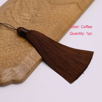 1 db 12 cm-es selyem bojt akasztókötéllel Varró Bang Bojt Díszkulcs Bojtok Függesztett Otthoni Dekorációhoz Barkácsolás