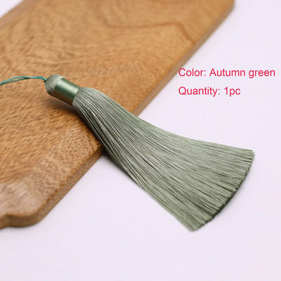 1 db 12 cm-es selyem bojt akasztókötéllel Varró Bang Bojt Díszkulcs Bojtok Függesztett Otthoni Dekorációhoz Barkácsolás