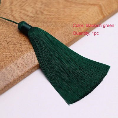 1 db 12 cm-es selyem bojt akasztókötéllel Varró Bang Bojt Díszkulcs Bojtok Függesztett Otthoni Dekorációhoz Barkácsolás