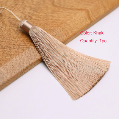 1 db 12 cm-es selyem bojt akasztókötéllel Varró Bang Bojt Díszkulcs Bojtok Függesztett Otthoni Dekorációhoz Barkácsolás