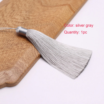 1 db 12 cm-es selyem bojt akasztókötéllel Varró Bang Bojt Díszkulcs Bojtok Függesztett Otthoni Dekorációhoz Barkácsolás