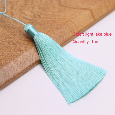 1 db 12 cm-es selyem bojt akasztókötéllel Varró Bang Bojt Díszkulcs Bojtok Függesztett Otthoni Dekorációhoz Barkácsolás