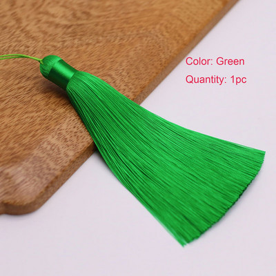 1 db 12 cm-es selyem bojt akasztókötéllel Varró Bang Bojt Díszkulcs Bojtok Függesztett Otthoni Dekorációhoz Barkácsolás