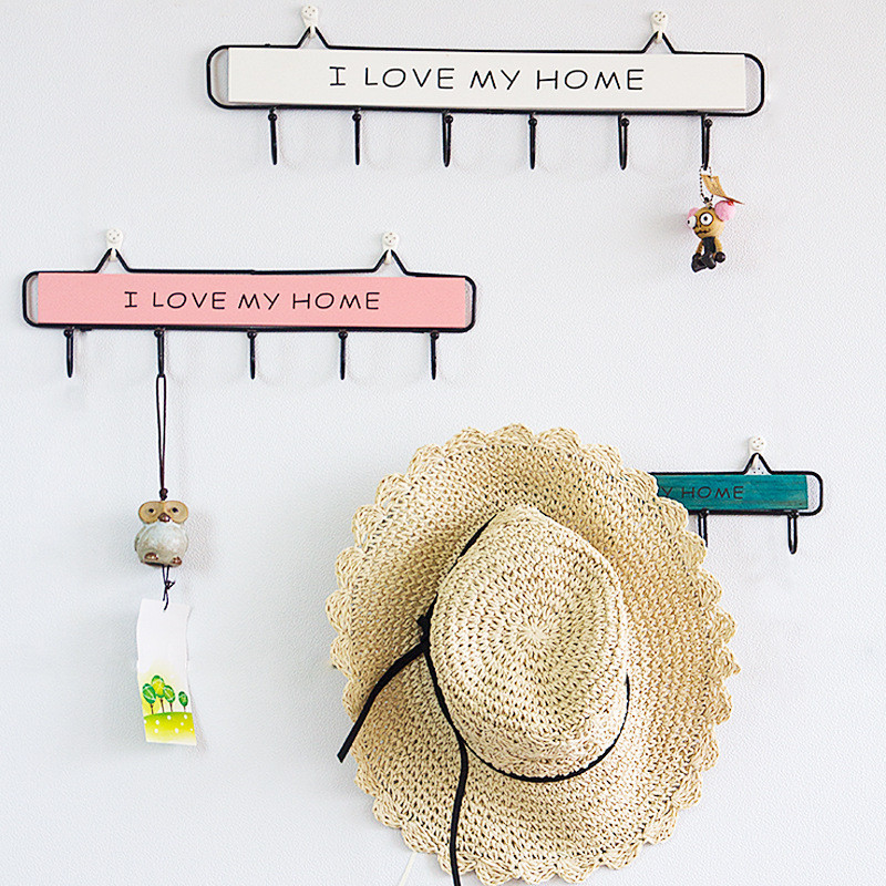 Ξύλινο ράφι τοίχου Sundries Κουτί αποθήκευσης Επιτοίχια Τύπος Διακοσμητική κρεμάστρα Organizer Μπρελόκ Ξύλινο γάντζος κουζίνας τοίχου οργάνωσης εργαλεία