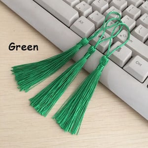 32vnt./Pak. Poliesterio šilko kutų kutais 13cm medvilninių kutų apdaila užuolaidoms siūti Priedai „pasidaryk pats“ vestuvių dekoravimui