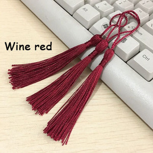 32vnt./Pak. Poliesterio šilko kutų kutais 13cm medvilninių kutų apdaila užuolaidoms siūti Priedai „pasidaryk pats“ vestuvių dekoravimui