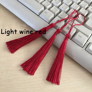 32vnt./Pak. Poliesterio šilko kutų kutais 13cm medvilninių kutų apdaila užuolaidoms siūti Priedai „pasidaryk pats“ vestuvių dekoravimui