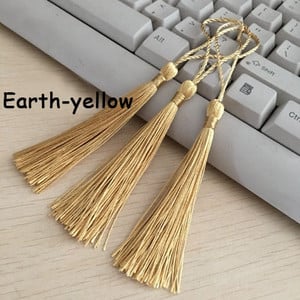 32vnt./Pak. Poliesterio šilko kutų kutais 13cm medvilninių kutų apdaila užuolaidoms siūti Priedai „pasidaryk pats“ vestuvių dekoravimui