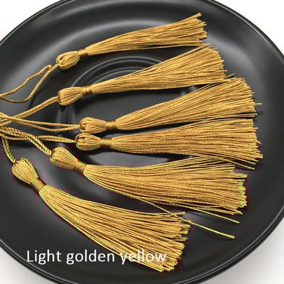 32vnt./Pak. Poliesterio šilko kutų kutais 13cm medvilninių kutų apdaila užuolaidoms siūti Priedai „pasidaryk pats“ vestuvių dekoravimui