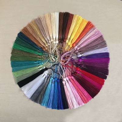 32vnt./Pak. Poliesterio šilko kutų kutais 13cm medvilninių kutų apdaila užuolaidoms siūti Priedai „pasidaryk pats“ vestuvių dekoravimui