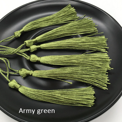 32vnt./Pak. Poliesterio šilko kutų kutais 13cm medvilninių kutų apdaila užuolaidoms siūti Priedai „pasidaryk pats“ vestuvių dekoravimui