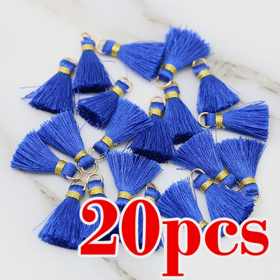 20gab poliestera apdare zelta cepure bārkstis pušķis šūšanai aizkari Aksesuāri čalot DIY rotaslietas atslēgu piekariņš Mobilā telefona siksniņas Kulons