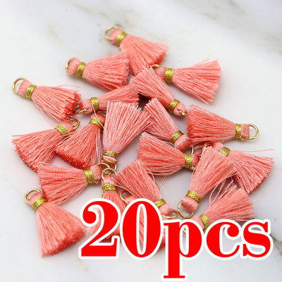 20gab poliestera apdare zelta cepure bārkstis pušķis šūšanai aizkari Aksesuāri čalot DIY rotaslietas atslēgu piekariņš Mobilā telefona siksniņas Kulons