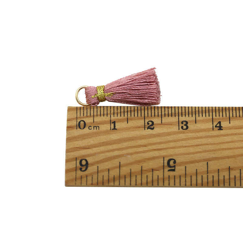 20gab poliestera apdare zelta cepure bārkstis pušķis šūšanai aizkari Aksesuāri čalot DIY rotaslietas atslēgu piekariņš Mobilā telefona siksniņas Kulons