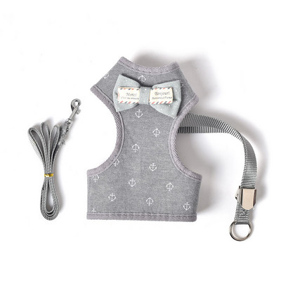 Ρυθμιζόμενο λουρί στήθους και λουρί κατοικίδιων για γάτες και σκύλους Προμήθειες κατοικίδιων για μικρά σκυλιά Artifact For Walking The Dog