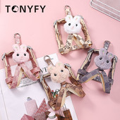 Set de hamuri pentru câini mic pentru animale de companie Teddy Bichon Frise Utilizare vestă Curele de piept Pluș de desene animate în formă de iepure Cățeluș Plimbare în aer liber Anti-pierdere