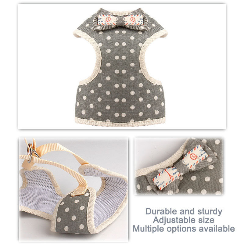 Légáteresztő kölyökhám mellény ruhák Kutya hám póráz szett cica mellkasi pánt Francia bulldog chihuahua szabadtéri sétapóló