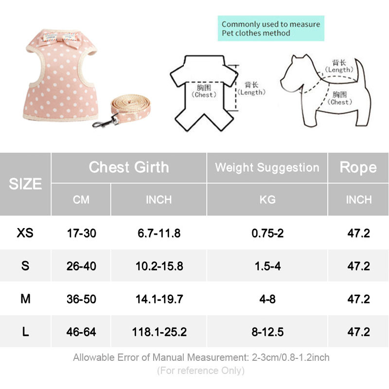 Légáteresztő kölyökhám mellény ruhák Kutya hám póráz szett cica mellkasi pánt Francia bulldog chihuahua szabadtéri sétapóló