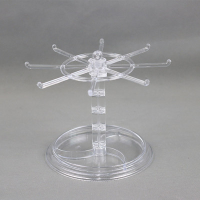 Raktų pakabukas, pakabukai, vitrinos, laikymo lentynėlė, pasukama kabykla Plaukų žiedo virvė darbalaukio apdailos laikiklis auskarų laikrodžiui